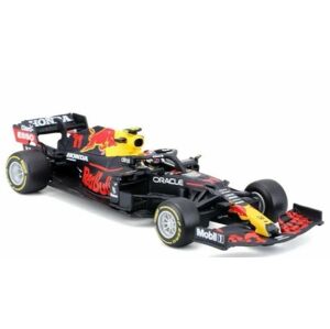 Bburago 2020 1:43 RACE F1 - Red Bull Racing RB16B (2021) #11 (Sergio Pérez) with helmet - hard case BB38056nr11