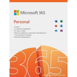Microsoft Microsoft 365 Personal 1rok QQ2-01760 - Kancelársky balík
