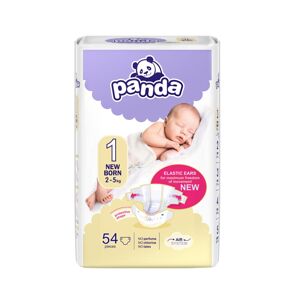BELLA PANDA Newborn 54 ks (2-5 kg) - jednorazové plienky BB-054-NB54-002