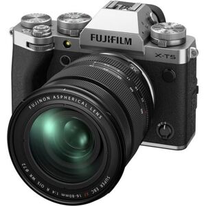 Fujifilm X-T5 + XF 16-80mm f/4 R WR OIS strieborný 16782600 - Digitálny fotoaparát