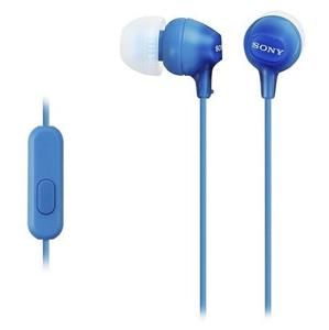 Sony MDR-EX15APL modré MDREX15APLI.CE7 - Slúchadlá štuplové s mikrofónom