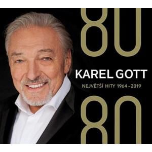Gott Karel - 80/80 Největší hity 1964-2019 (4CD)