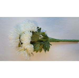 Chryzantéma biela 75cm 1500462 - Umelé kvety