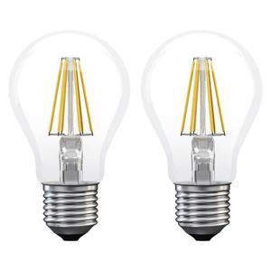 Emos filament A60 6W E27 teplá biela 2ks - LED žiarovka