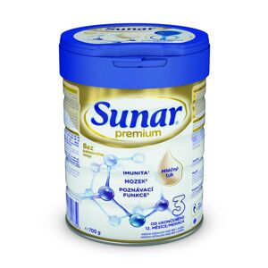 SUNAR Premium 3 Mlieko batoľacie 700 g 31030700