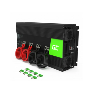 Green Cell INV12 automobilový menič napätia 12V to 220V, 3000W/6000W - Invertor