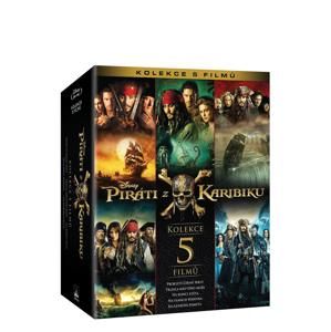 Piráti z Karibiku kolekcia 1-5 D01544 - Blu-ray kolekcia (5BD)