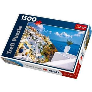 Trefl Puzzle Trefl Santorini - Grécko. 1500d 26119