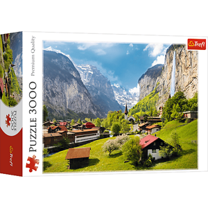 Trefl Trefl Puzzle 3000 - Lauterbrunnen, Švajčiarsko 33076