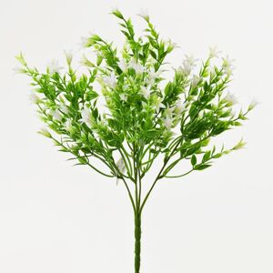 Zápich biele kvietky 36cm 1300401 - Umelé kvety