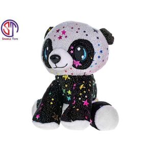 MIKRO -  Panda Star Sparkle plyšová 16cm sediaca 0m+ 93962 - Plysová hracka