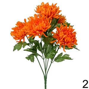 Kytica chryzantéma 48cm oranžová 211499O - Umelé kvety