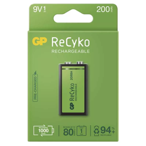 GP ReCyko 9V 200mAh B2152 - Nabíjacia batéria