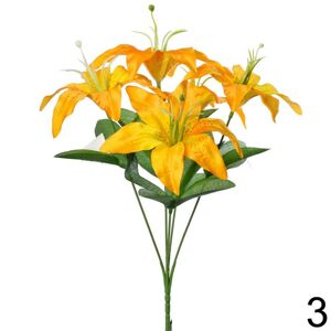 Kytica ľalia žltá 36cm 207562ZL - Umelé kvety