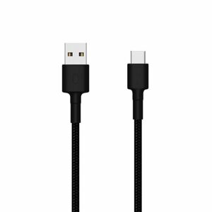 Xiaomi Mi Type-C Braided Cable Black 1m - prepojovací kábel USB-C