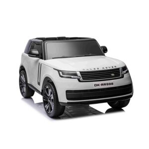 BENEO Range Rover model 2023, Dvojmiestne, biele, Koženkové sedadlá, Rádio so vstupom USB, Zadný Poh RANGE_ROVER_WHITE - Elektrické autíčko