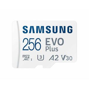 Samsung EVO Plus microSDXC 256GB - Pamäťová karta + adaptér