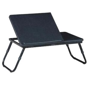 EVALD CI 0000072273 - Príručný stolík na notebook/držiak na tablet, čierny, 60x35x20cm