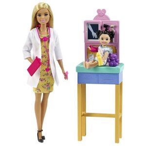 Mattel Mattel Barbie povolanie s bábikou lekárka blondínka v šatách 25GTN51