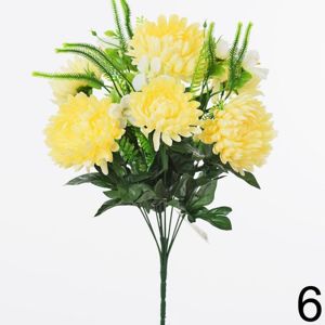Kytica chryzantéma svetložltá 1500334SZ - Umelé kvety