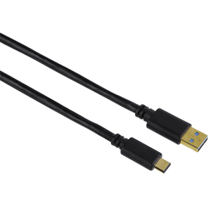 Hama Kábel USB-C 0.75m čierny 135735