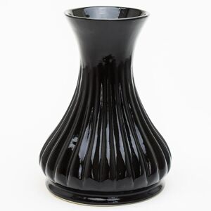 Váza čierna lesklá KK3011 210/280 73366 - Váza