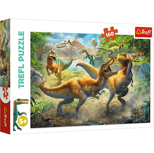 Trefl Trefl Puzzle 160 - Bitka Tyranosaurov 15360