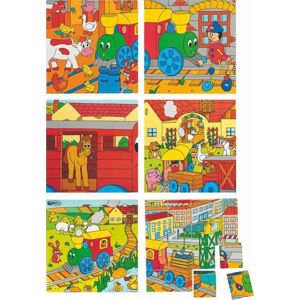 Woody Kubus 4x4 ´´Mašinka´´ OLP102193005 - Drevená hračka