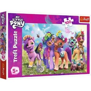 Trefl Trefl Puzzle 100 dielikov - Zábavné poníky / Hasbro, My Little Pony 16463