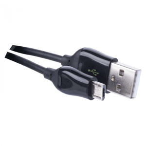 Emos kábel micro USB 1m čierny, Quick Charge SM7004B