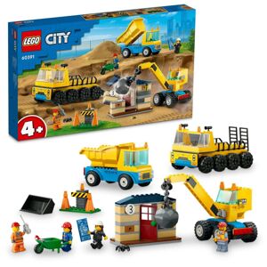 LEGO LEGO® City 60391 Stavebná dodávka a demolačný žeriav 2260391