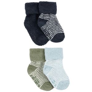 CARTER'S Ponožky Stripes Navy chlapec LBB 4ks 0-3m 1N700210_0-3