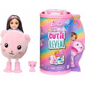 Mattel Mattel Barbie Cutie reveal Chelsea Ružový macík HKR17 pastelová edícia 25HKR19