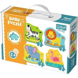 Trefl Trefl Baby Puzzle zvieratká safari 36073