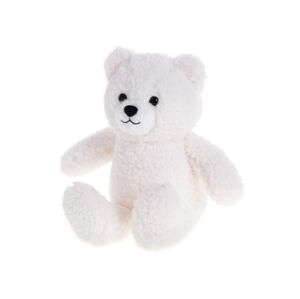 MIKRO -  Take Me Home medveď plyšový 24cm biely 660436 - plyšová hračka