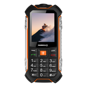 MyPhone HAMMER HAMMER Boost oranžový TELMYHBOOSTOR - Mobilný telefón outdoor