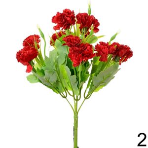 Kytica karafiát 30cm červená 1001630C - Umelé kvety