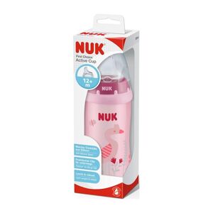NUK FC Fľaša PP Active Cup 300 ml ružová 10255409r