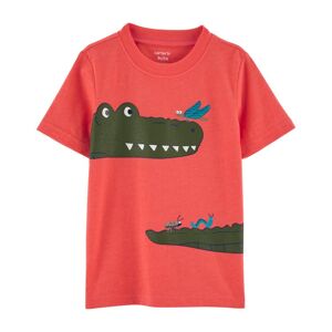 CARTER'S Tričko krátky rukáv Red Alligator chlapec 9m 1N107510_9M