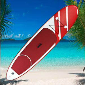 Dema Stand-Up Paddleboard nafukovací s príslušenstvom do 90 kg, 305x71 cm, červený 17672D - paddleboard