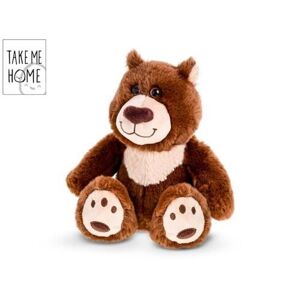 MIKRO -  Take Me Home medveď plyšový 20cm 0m+ 660446 - plyšová hračka