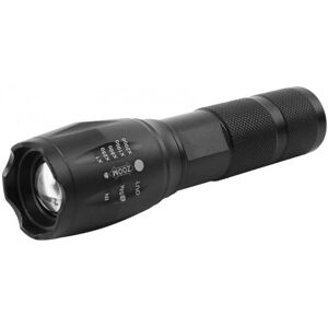 Strend Pro Flashlight FL001 - Svietidlo, T6 150 lm, Alu, 2200mAh, power bank, Zoom, USB nabíjanie