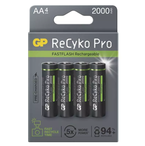 GP ReCyko Pro Photo Flash HR6 (AA) 2600mAh 4ks - Nabíjacie batérie