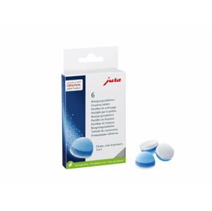 JURA Trojfázové čistiace tablety - 6ks - Čistiace tablety