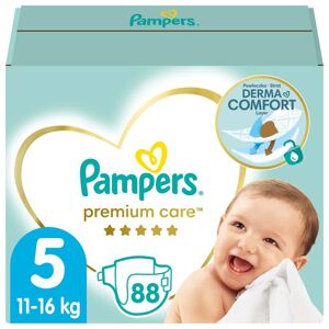 PAMPERS Premium Care Plienky jednorazové 5 (11-16 kg) 88 ks - MEGA PACK 541813