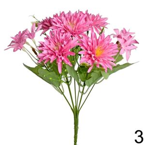 Kytica chryzantémy ružová X7 30cm 218839R - Umelé kvety