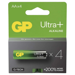 GP Ultra Plus LR6 (AA) 4ks B03214 - Batérie alkalické