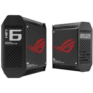 Asus ROG Rapture GT6 (2-pack Black) 90IG07F0-MU9A20 - Trojpásmový mesh WiFi systém
