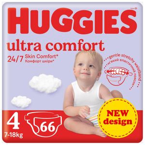 HUGGIES® Plienky jednorázové Ultra Comfort Mega 4 (7-18 kg) 66 ks 1677299