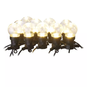 Emos LED svetelná reťaz – 10x párty žiarovky číre, 5 m, vonkajšia aj vnútorná, teplá biela - Dekoratívne osvetlenie